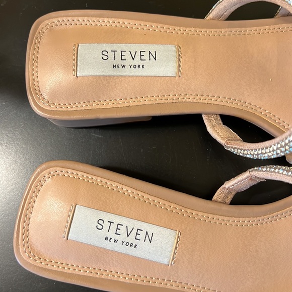 STEVEN Hades Rhinestone Slip On Sandal - Picture 6 of 12